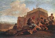 LAER, Pieter van Landscape with Morra Players sg china oil painting reproduction